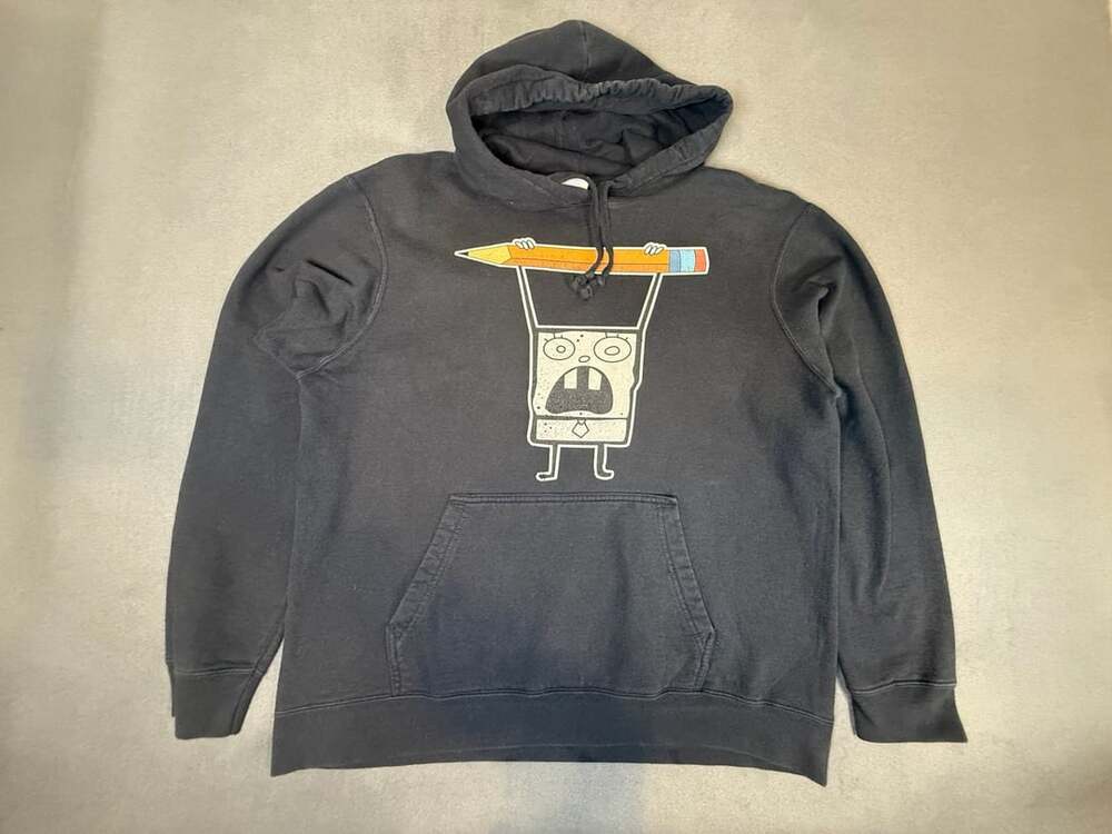 Port & Company SpongeBob SquarePants DoodleBob Pencil Rage Pullover Hoodie